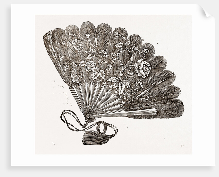 Fan For Evening Dress by Anonymous