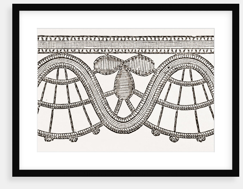 Lace Eeging For Washing Materials by Anonymous