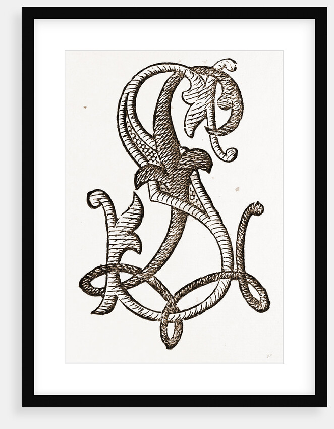 Monogram For Handkerchiefs (s. L.) by Anonymous