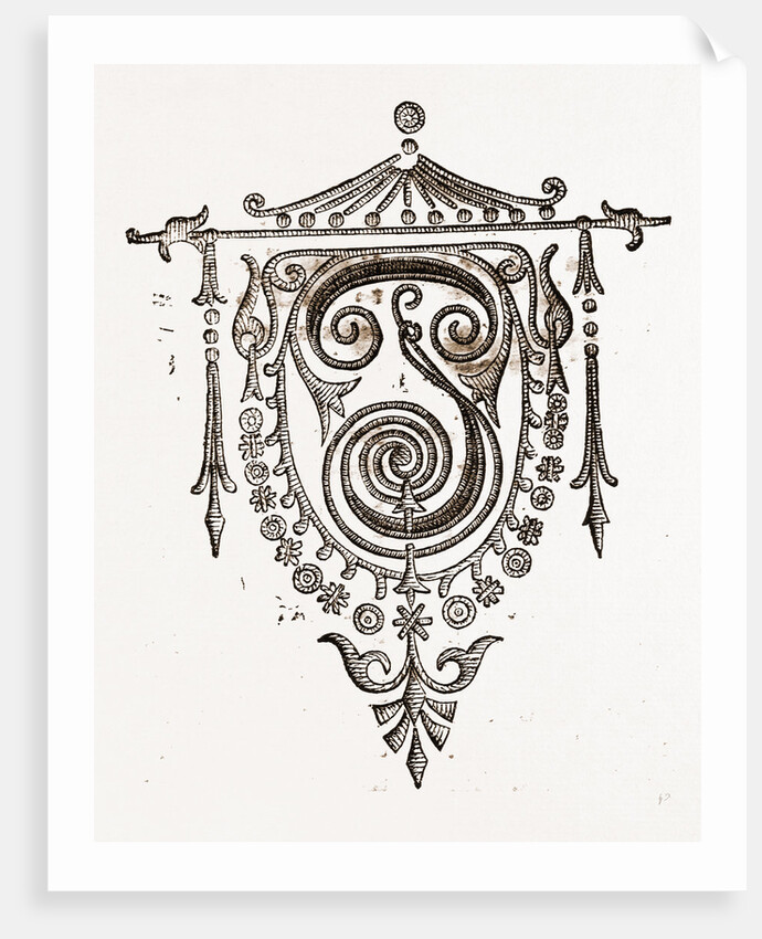 Monogram (t) by Anonymous