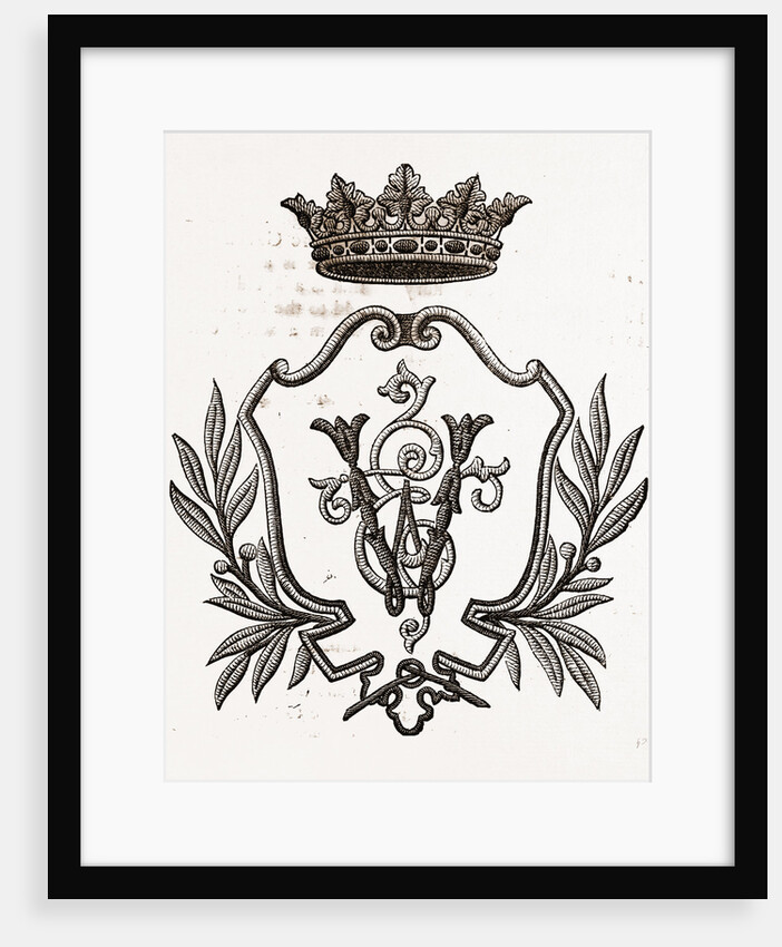 Monogram (et W.) by Anonymous
