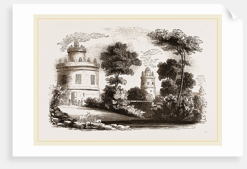 Pigeon towers in Persia by Anonymous