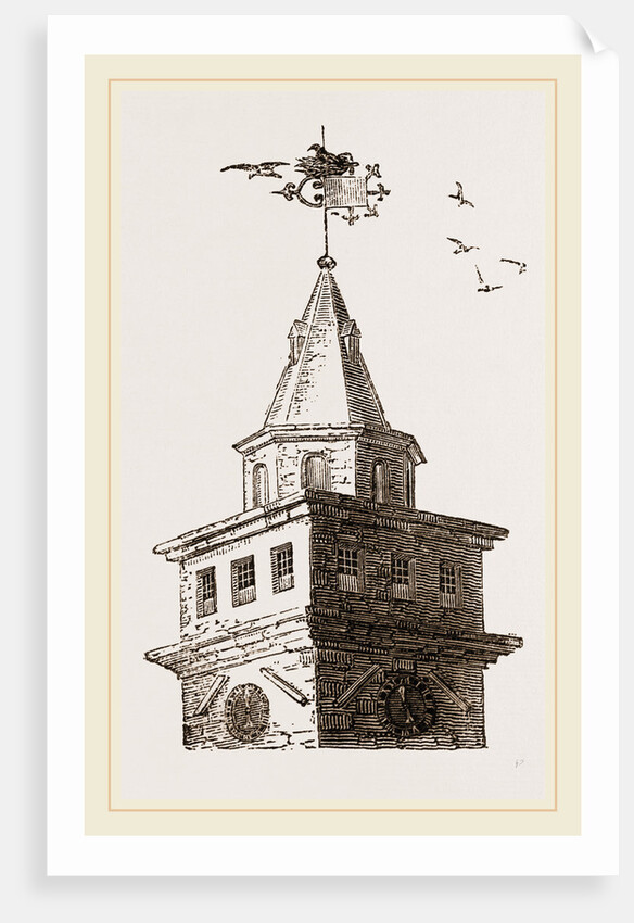 Rookery on Newcastle Exchange Spire UK by Anonymous