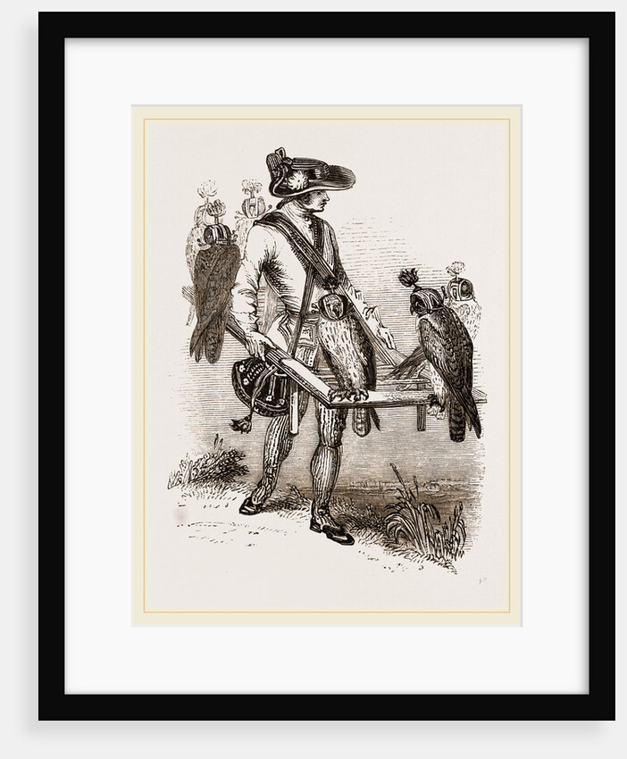 Going to the Field with the Hawk by Anonymous