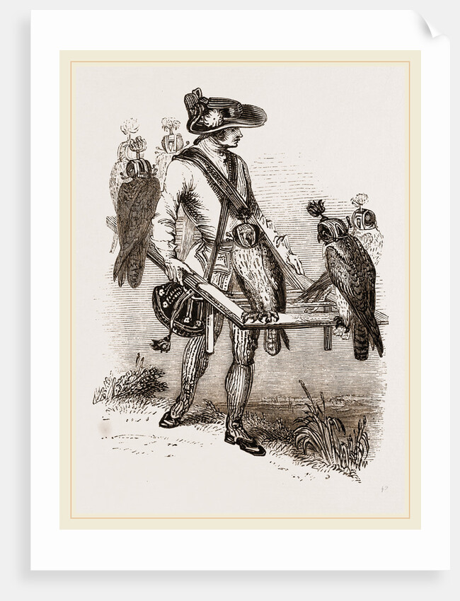 Going to the Field with the Hawk by Anonymous