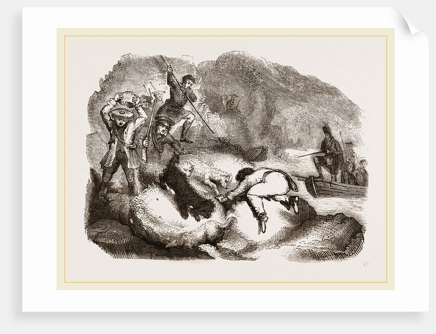 Otter-hunting at a Cairn by Anonymous