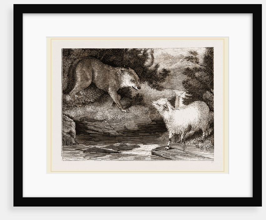Wolf and Lamb by Anonymous