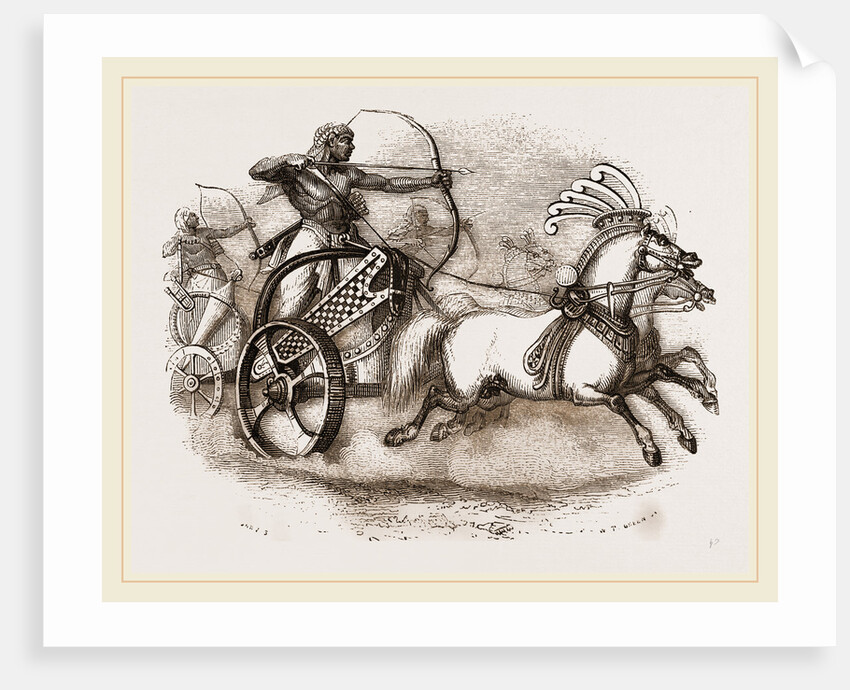 Egyptian War-chariot by Anonymous