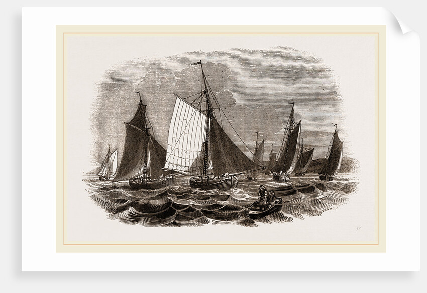 Oyster-boats by Anonymous