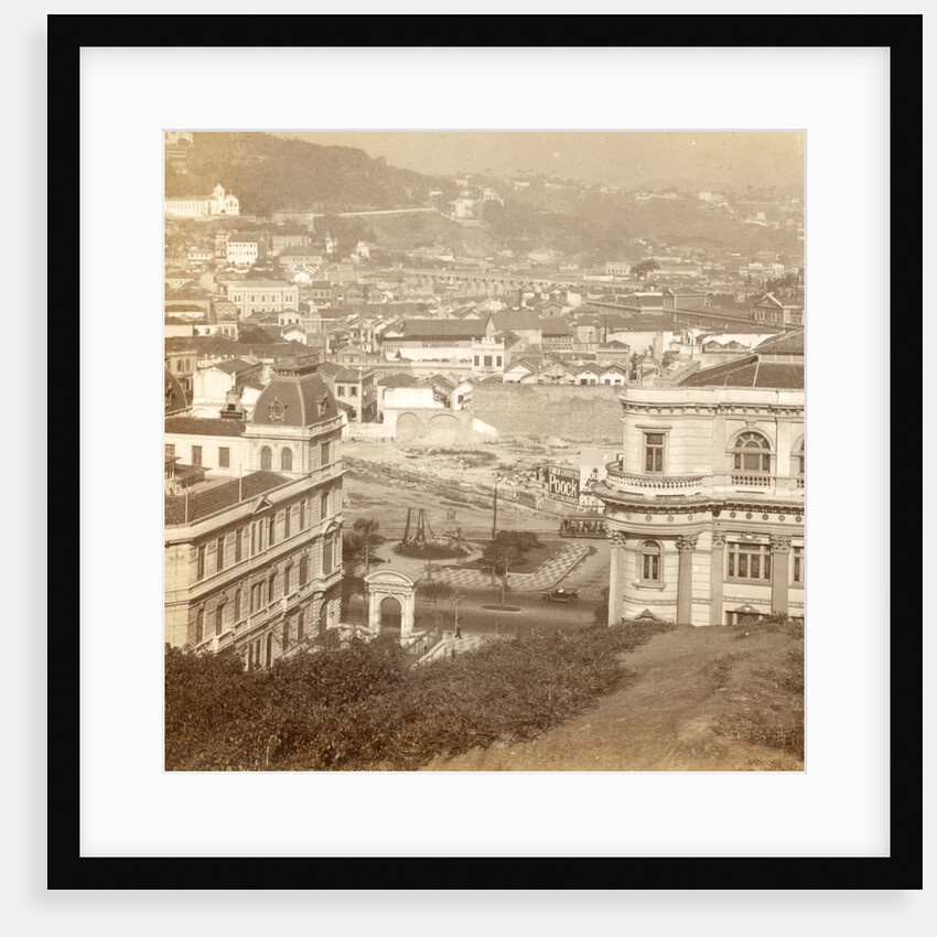 Rio de Janeiro, Brazil seen from Mount Castello, 1914 by Anonymous