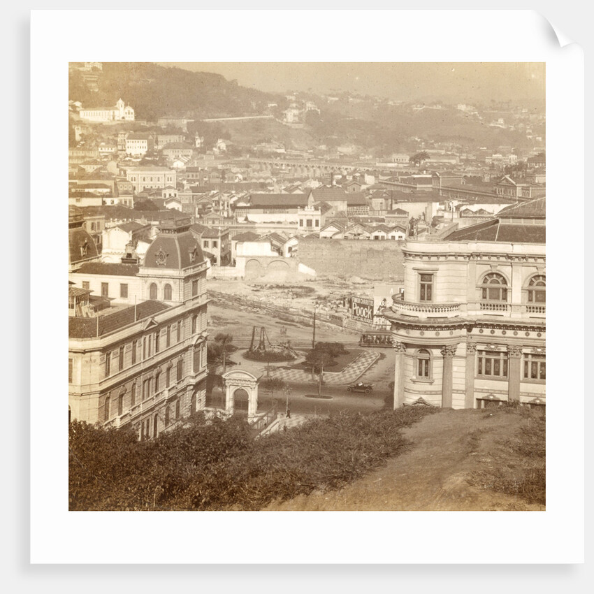 Rio de Janeiro, Brazil seen from Mount Castello, 1914 by Anonymous