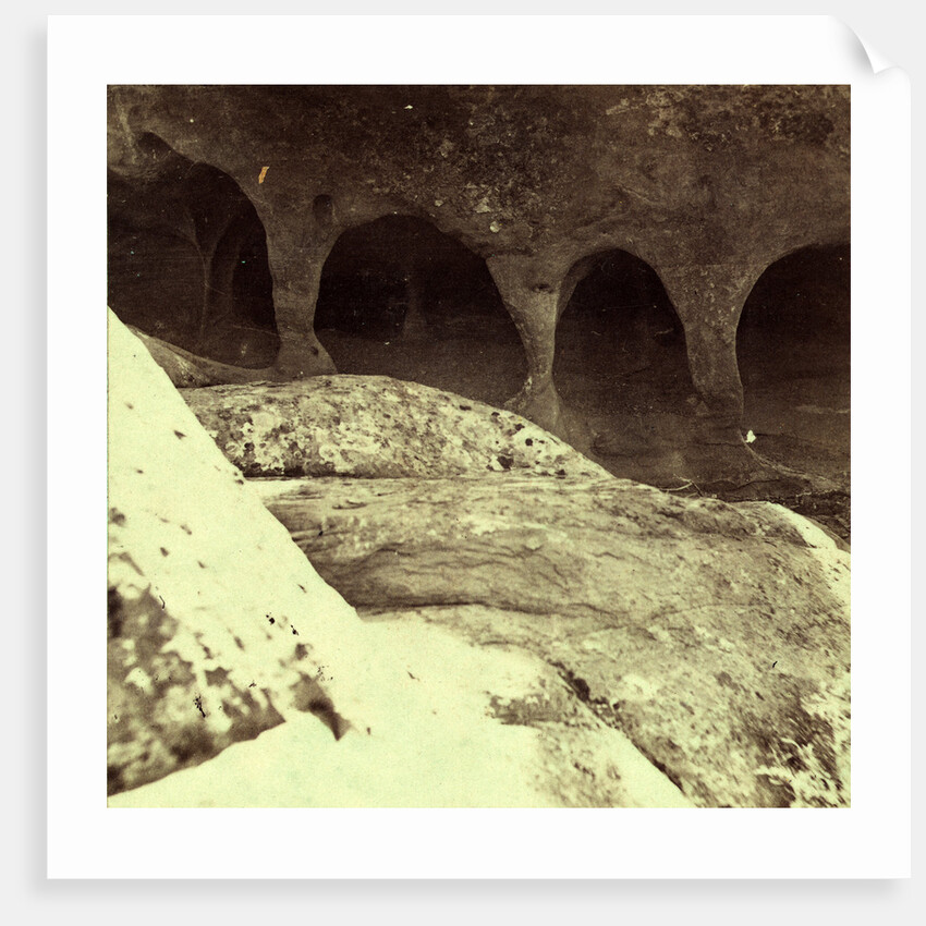 Water washed Caves of the Fairies, Point of Rocks, Frederick County, Maryland, US by Anonymous