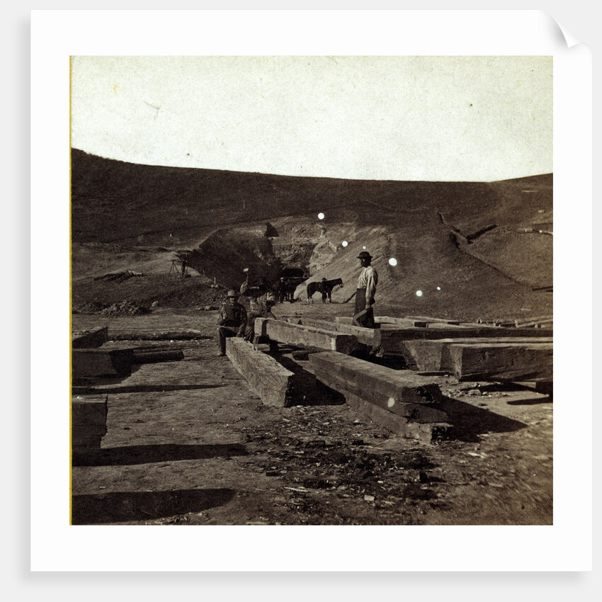 Tunnel No. 2, head of Echo Canon by Anonymous