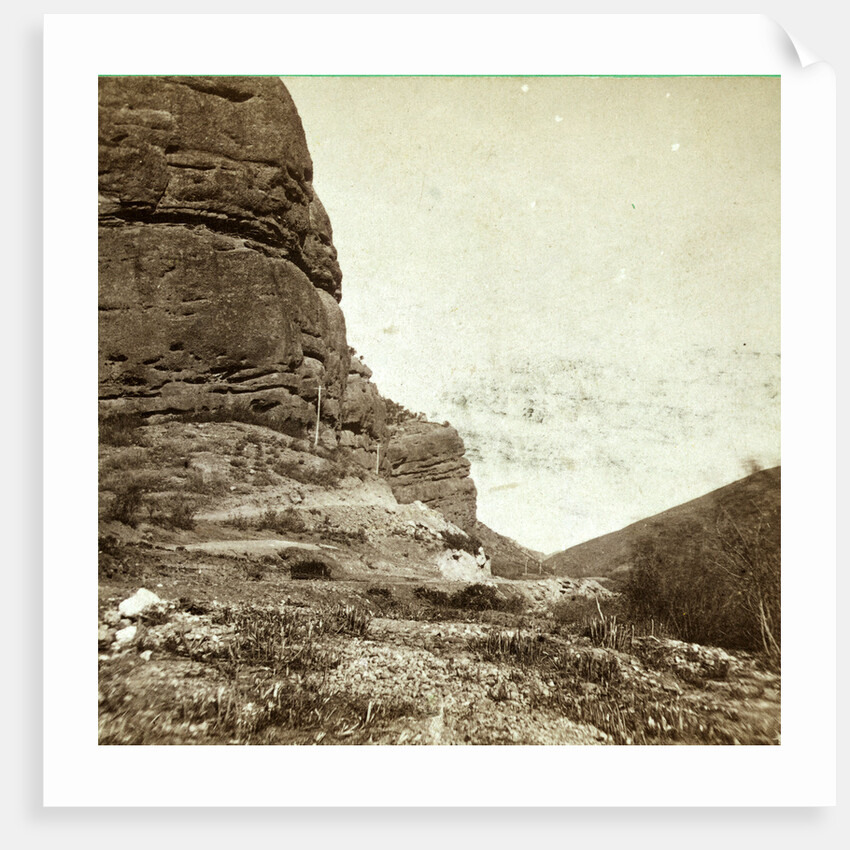 Looking down Echo Canon, US, USA by Anonymous