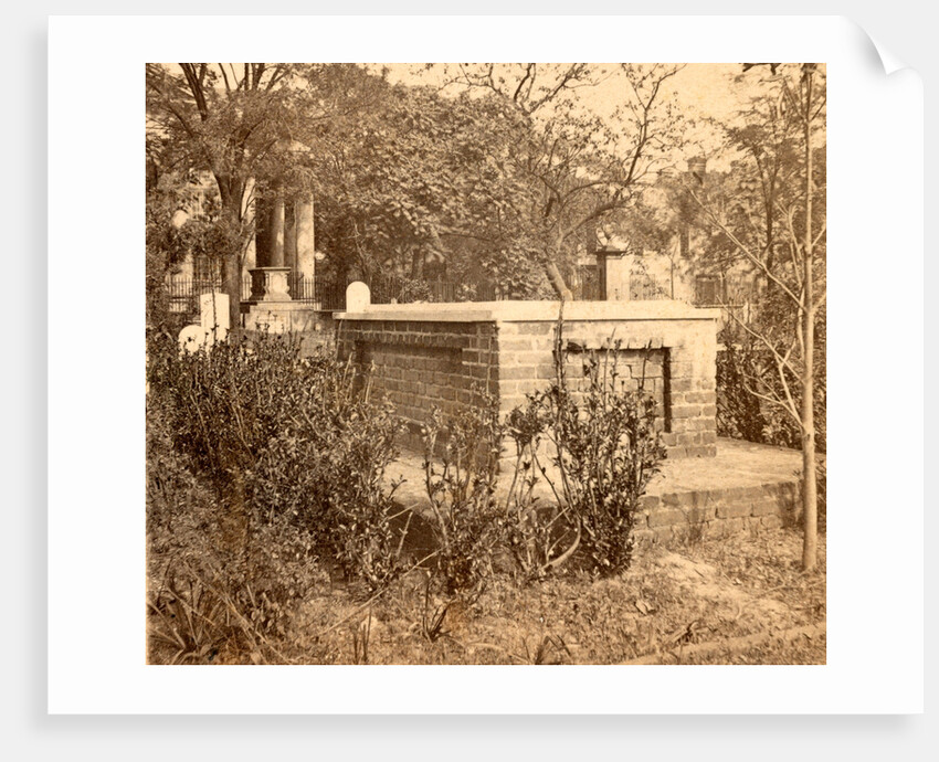 View of John C. Calhoun's Tomb, Charleston, S.C. by Anonymous