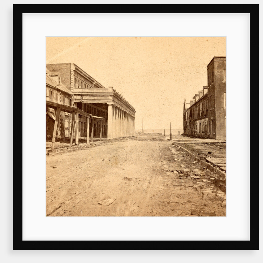 Vendue Range, Charleston, S.C., looking east, from near the corner of East Bay St. by Anonymous