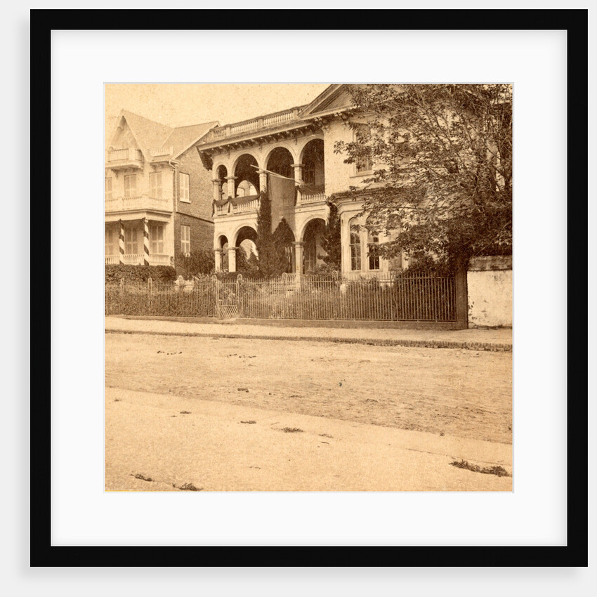 Head Quarters of Gen. John P. Hatch, South Battery, Charleston, S.C. by Anonymous