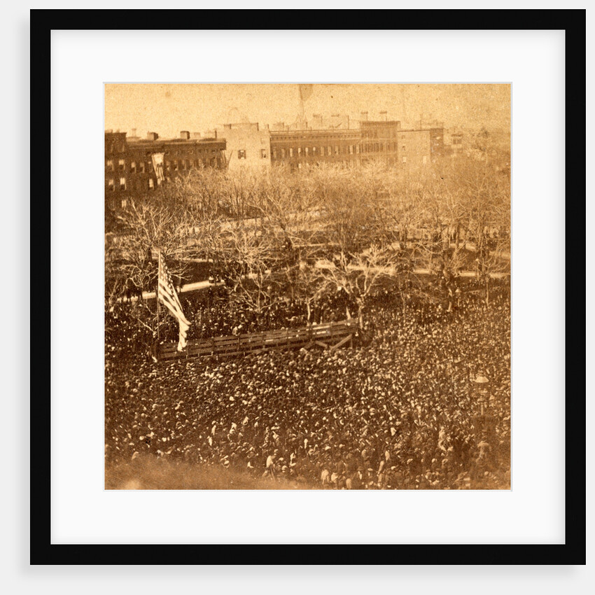 The great Union meeting in Union Square, New York, April 20, 1861 by Anonymous