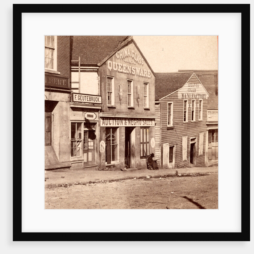The slave market, Atlanta, Ga. by Anonymous