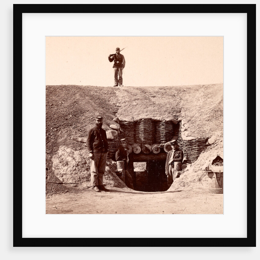 Powder magazine on the lines by Anonymous