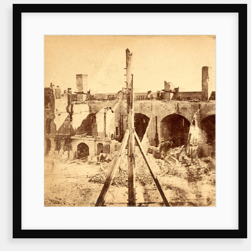 Ruins of Fort Sumter, Charleston Harbor, S.C by Anonymous