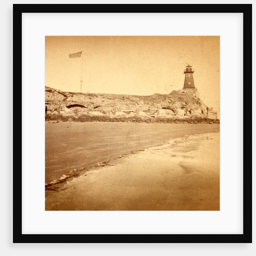 Fort Sumter, south side, Morris Island by Anonymous