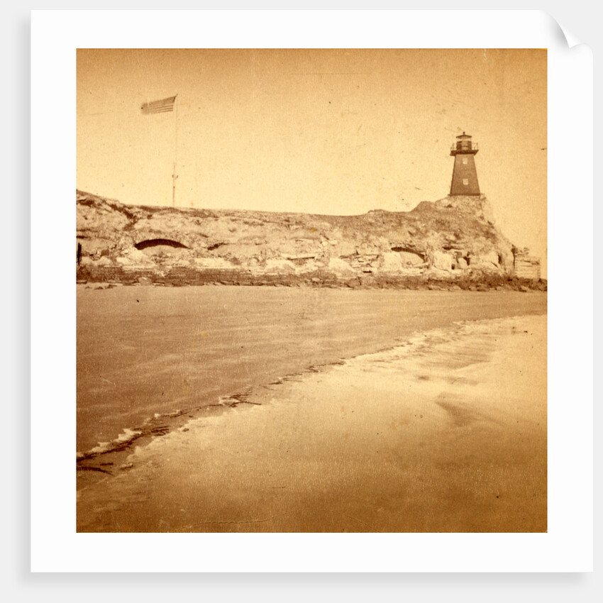 Fort Sumter, south side, Morris Island by Anonymous