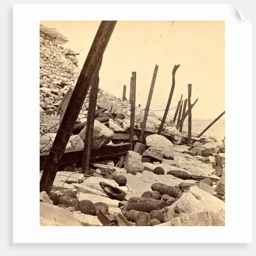 Sea face of Fort Sumpte by Anonymous