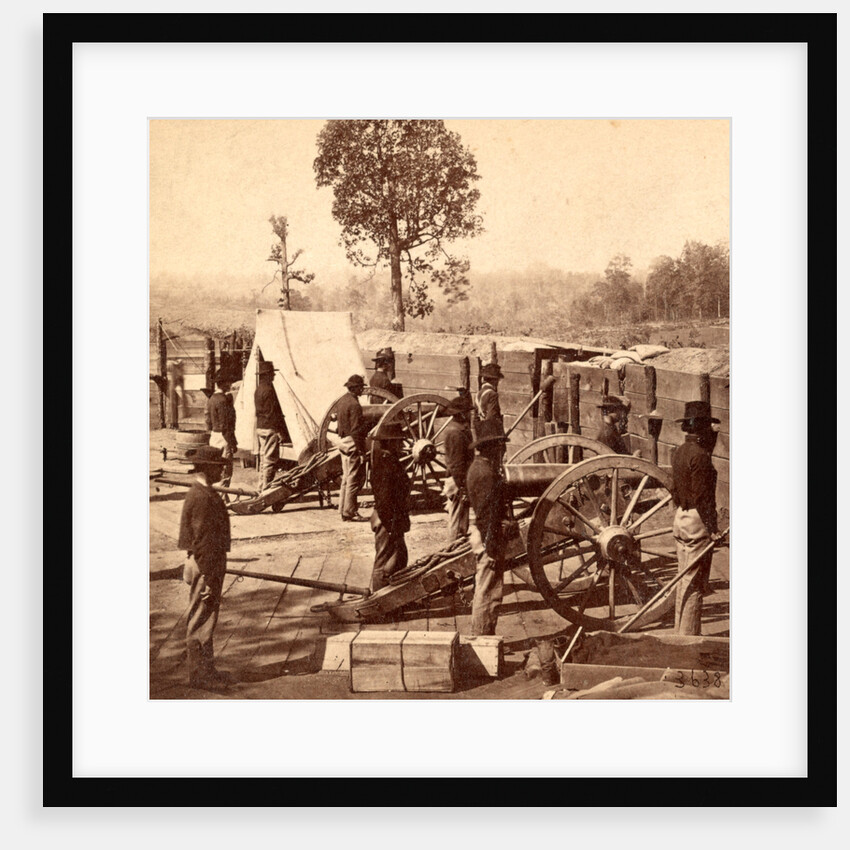 Rebel fortifications, Atlanta, Ga., USA by Anonymous