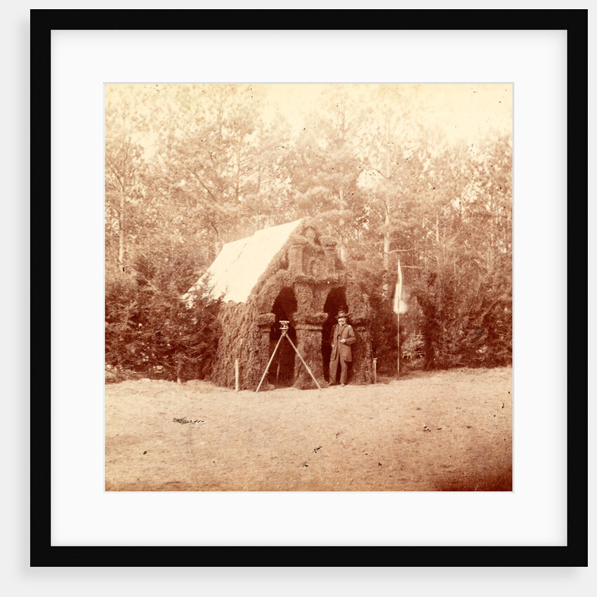 Winter quarters of the Engineer Corps., USA by Anonymous