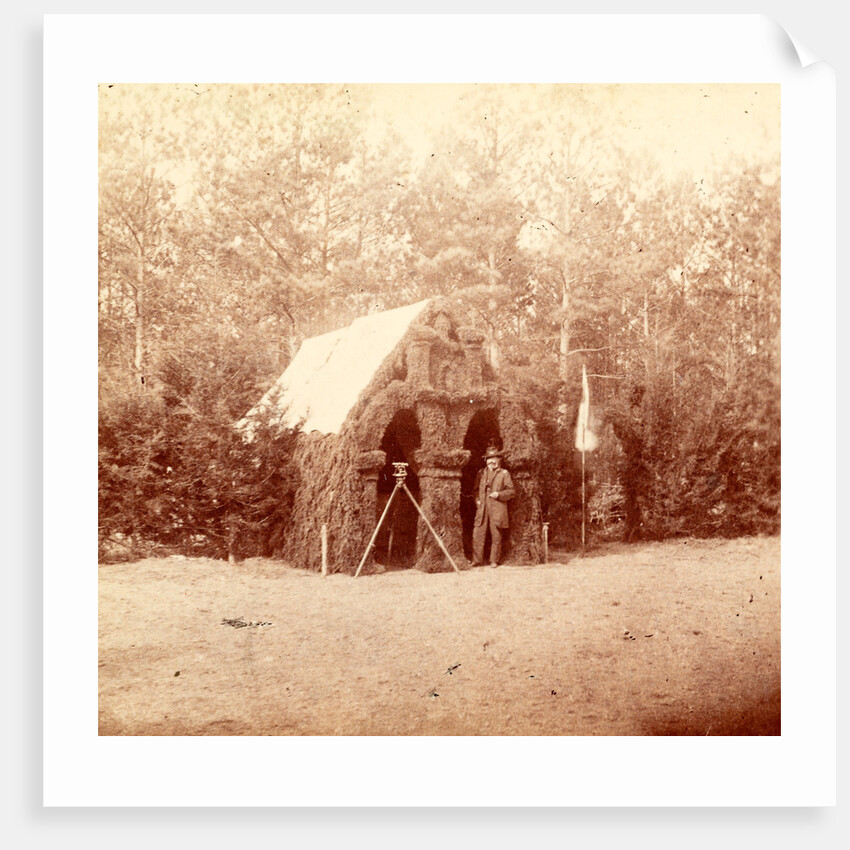 Winter quarters of the Engineer Corps., USA by Anonymous