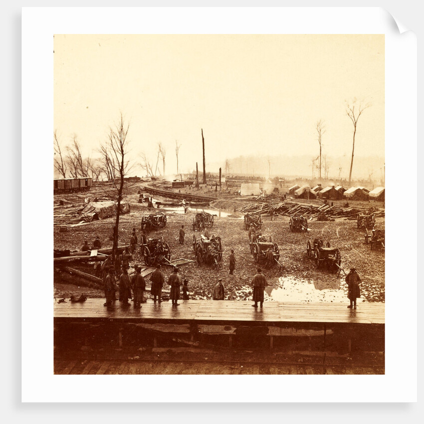 Federal Camp at Johnsonville, Tenn., USA by Anonymous