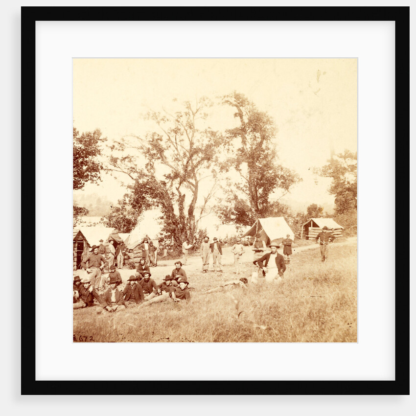 Camp in Monument Garden, Chattanooga, USA by Anonymous