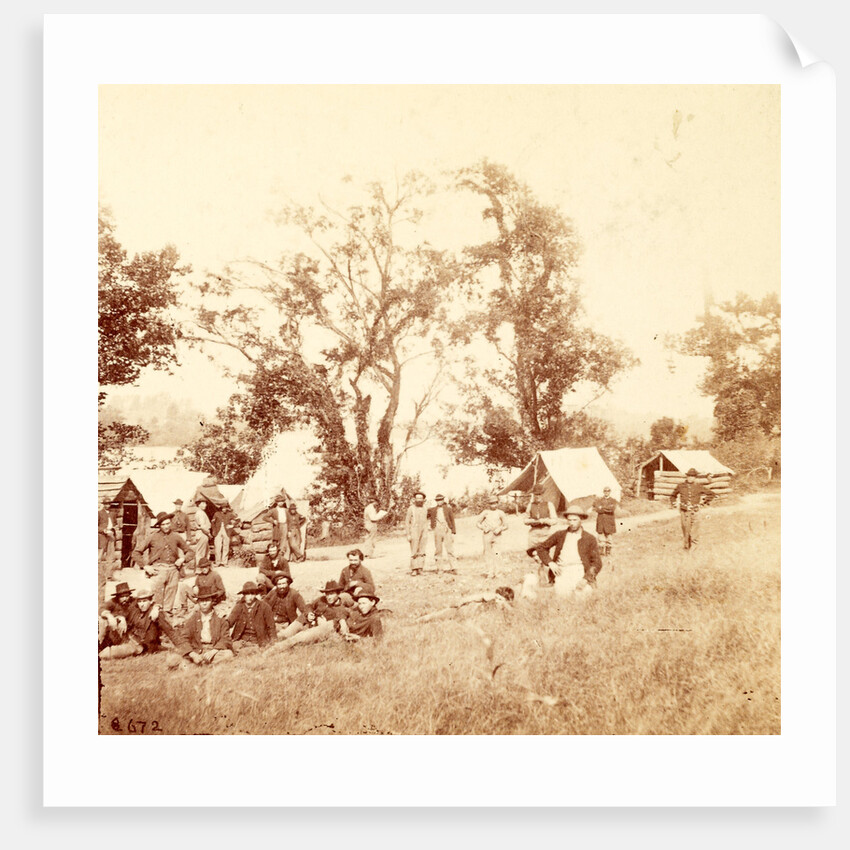 Camp in Monument Garden, Chattanooga, USA by Anonymous