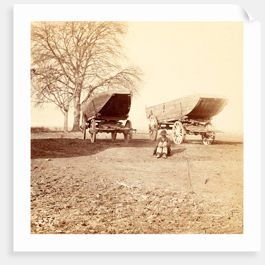 A pontoon boat on wheels, USA by Anonymous