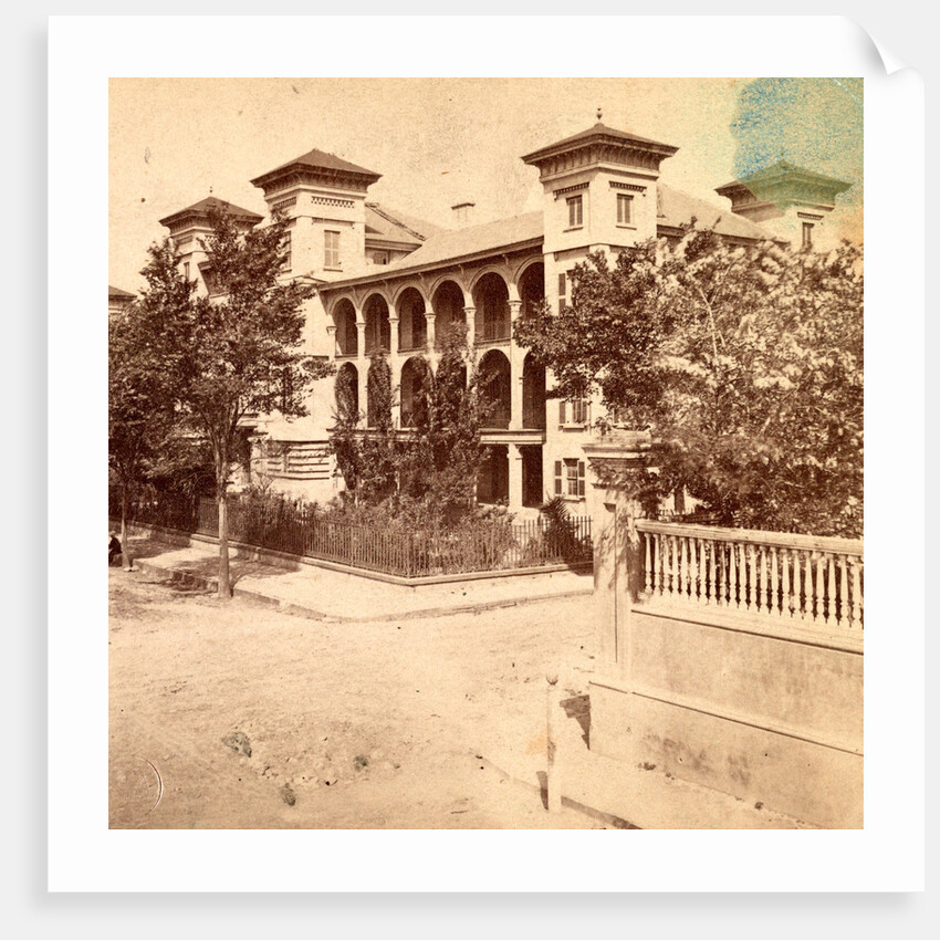 Roper Hospital, Charleston, S.C., where the Federal wounded were confined, USA by Anonymous