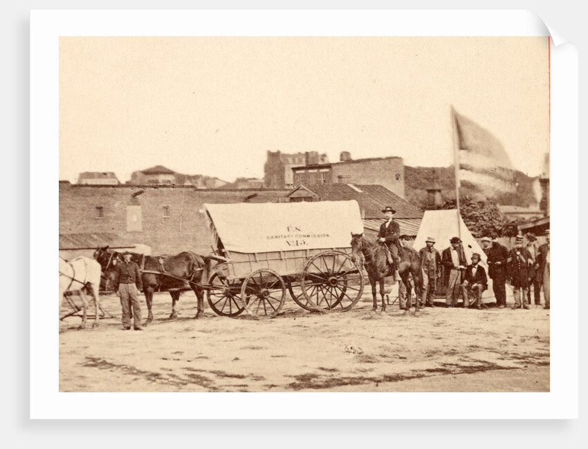 The ever welcome Sanitary Commission, USA by Anonymous