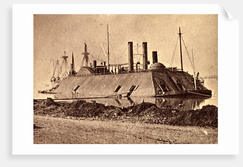 U.S. ironclad gunboat Essex, USA by Anonymous