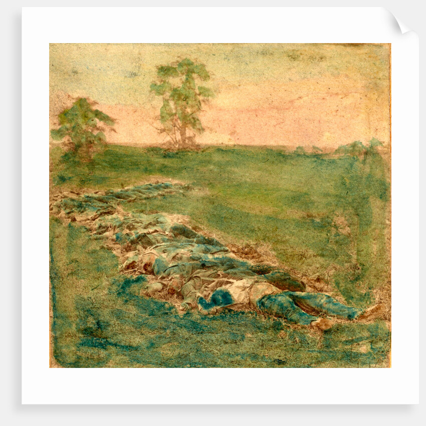 Laid out for burial at Antietam, USA by Anonymous