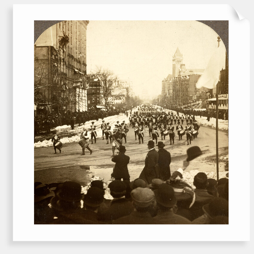 Keeping step to fife and drum. Inaugural parade, Washington, D.C., March 4, 1909, USA by Anonymous