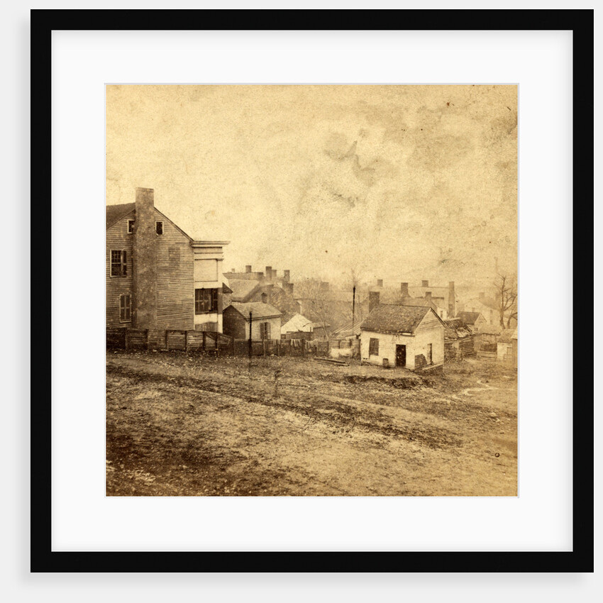 View from an elevation in front of the Capitol, Nashville, Tenn., looking west over the battle field on the first day of the fight, Dec. 15th, 1864, USA by Anonymous