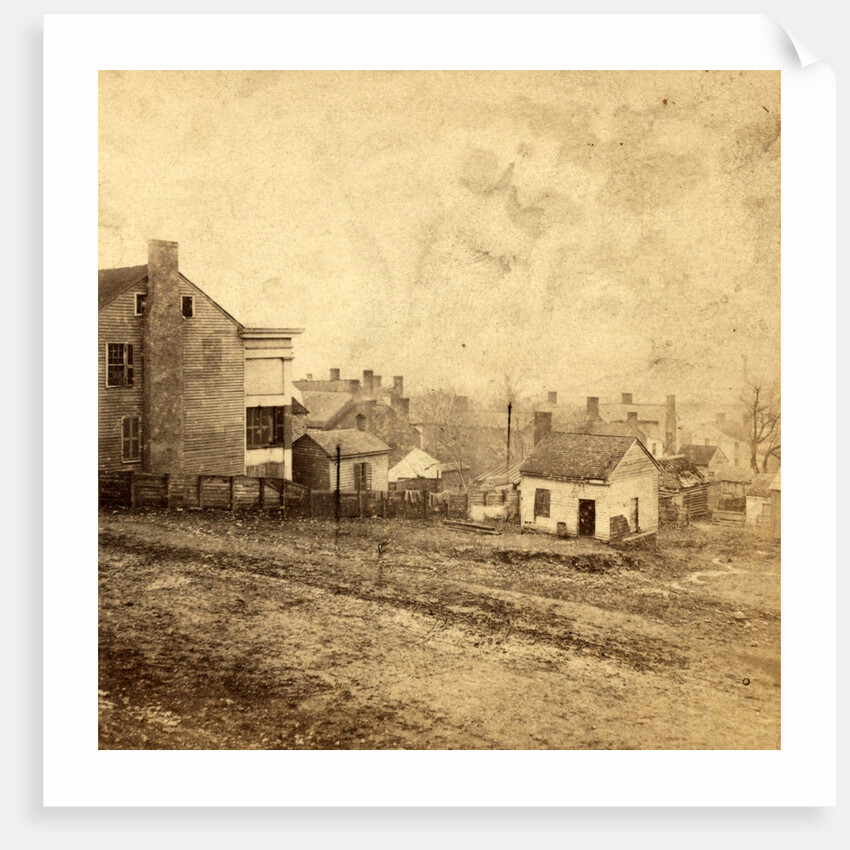 View from an elevation in front of the Capitol, Nashville, Tenn., looking west over the battle field on the first day of the fight, Dec. 15th, 1864, USA by Anonymous