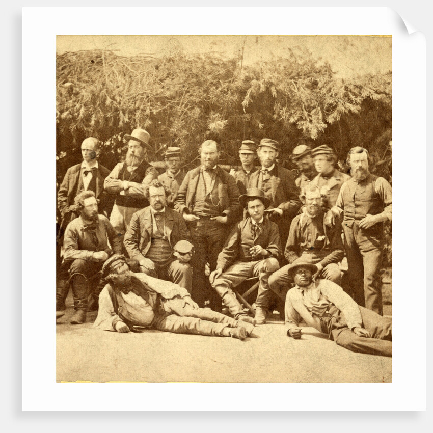 Group at Cumberland, May, 1862, USA by Anonymous