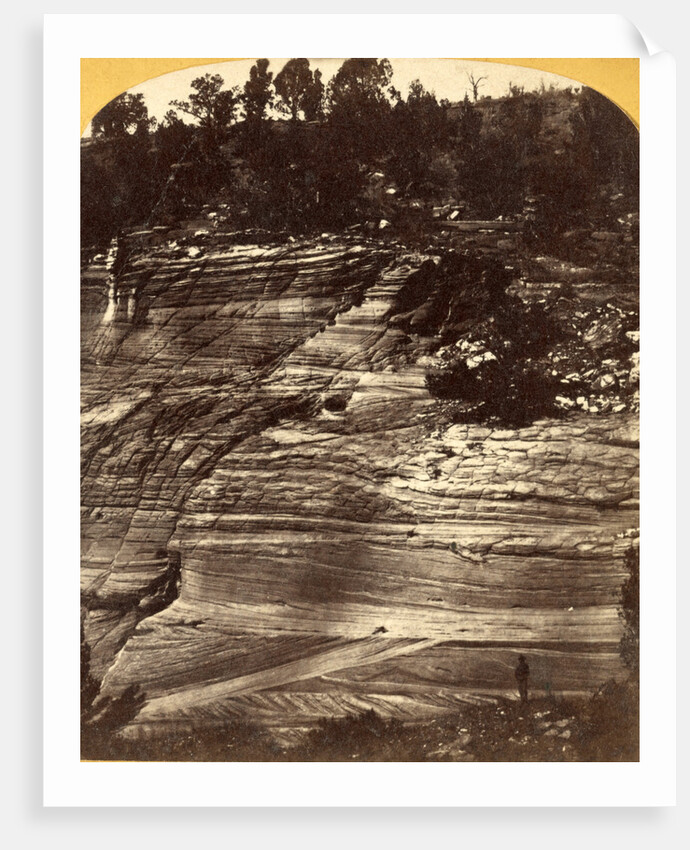 Cross bedded sand stone, Kanab, Utah, USA by Anonymous