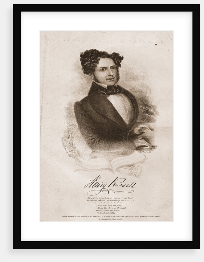 Henry Russell by Anonymous