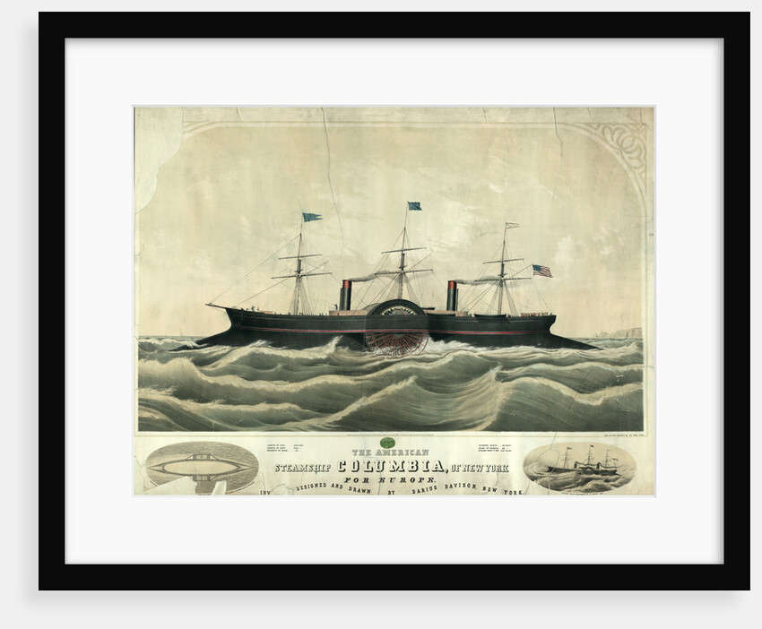 The American steamship Columbia, of New York for Europe by Anonymous