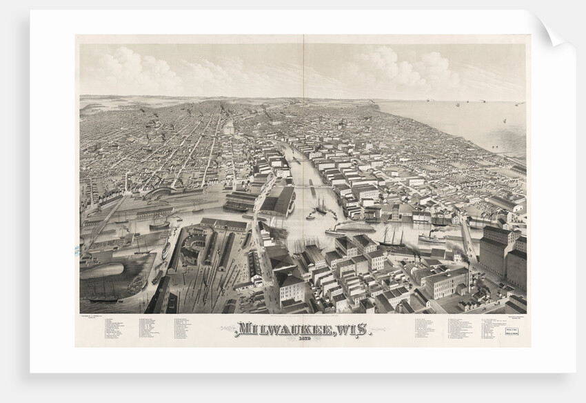 Milwaukee, Wis. 1879 by Anonymous