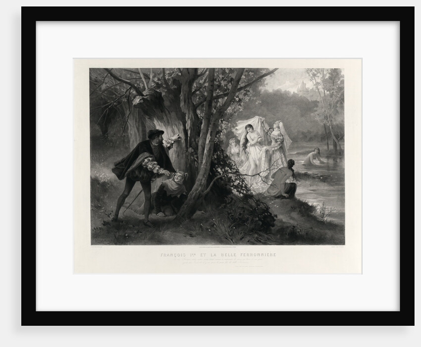 François 1er et la belle ferronniere by Anonymous