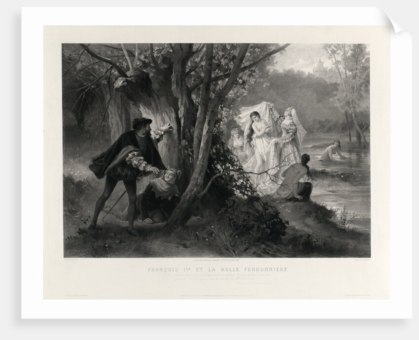 François 1er et la belle ferronniere by Anonymous