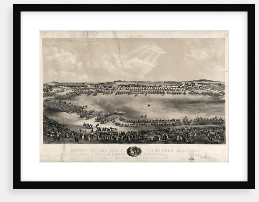 Review of the Mass. volunteer militia, at Concord, Sept. 9, 1859, by his excellency (commander in chief) Nathaniel P. Banks by Anonymous